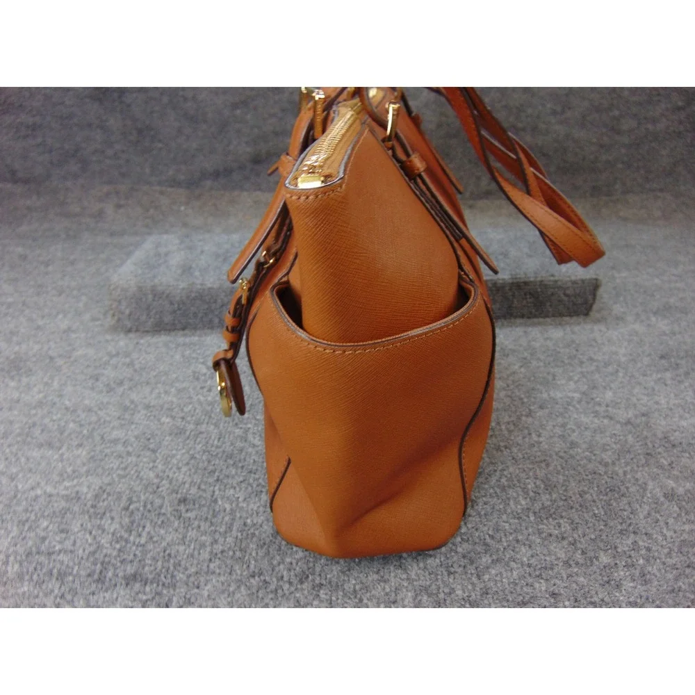 Michael Kors Jet Set‎ Travel Tote Bag Tan 30F2GTTT8L Saffiano Leather Designer